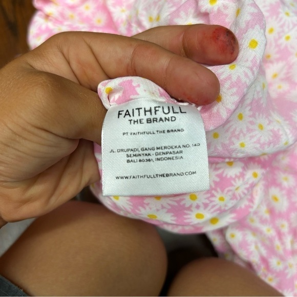 Faithfull the brand bisset floral print wrap top - Picture 7 of 8